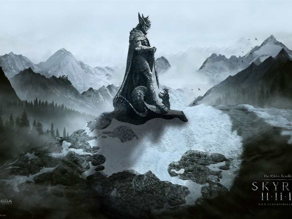 The Elder Scrolls V: Skyrim HD Tapety na plochu #16 - 1024x768