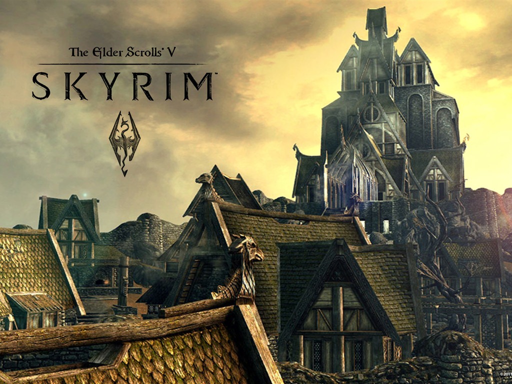 The Elder Scrolls V: Skyrim HD Tapety na plochu #17 - 1024x768
