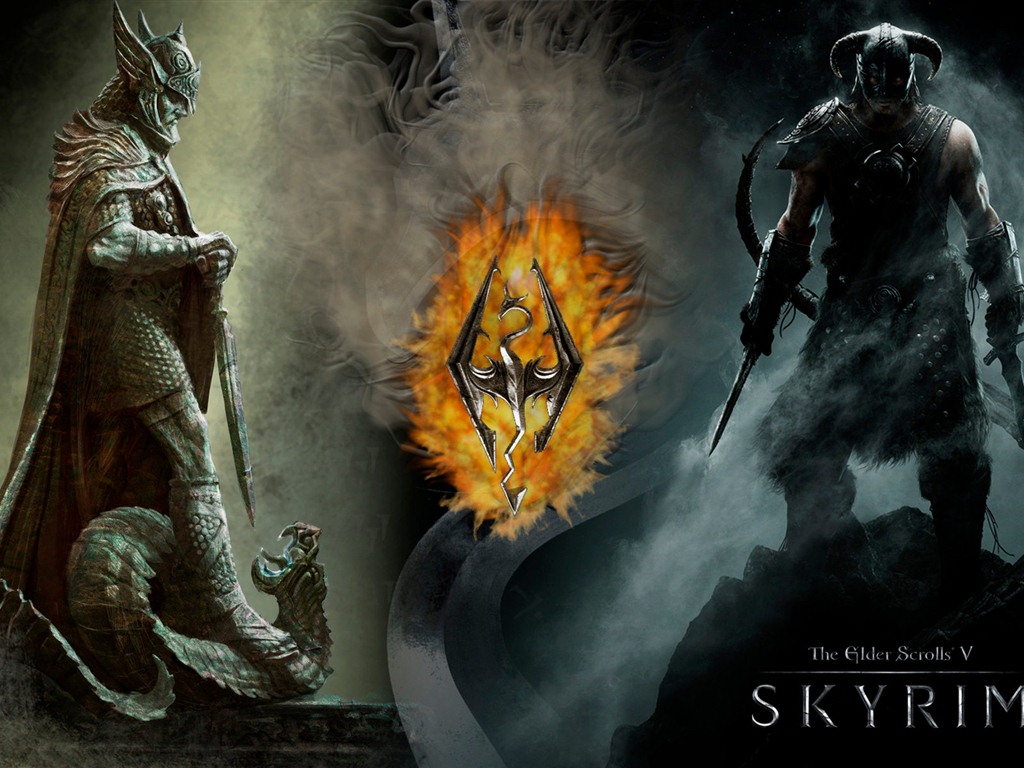 The Elder Scrolls V: Skyrim HD Tapety na plochu #18 - 1024x768