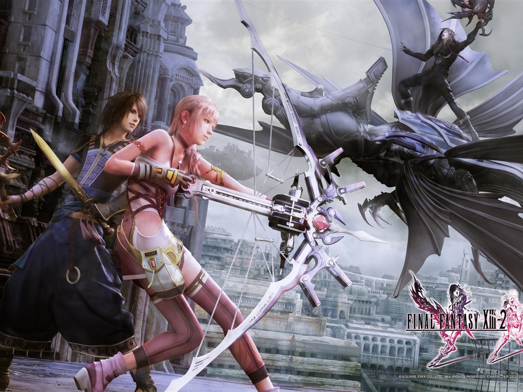 Final Fantasy XIII-2 fonds d'écran HD #5 - 1024x768