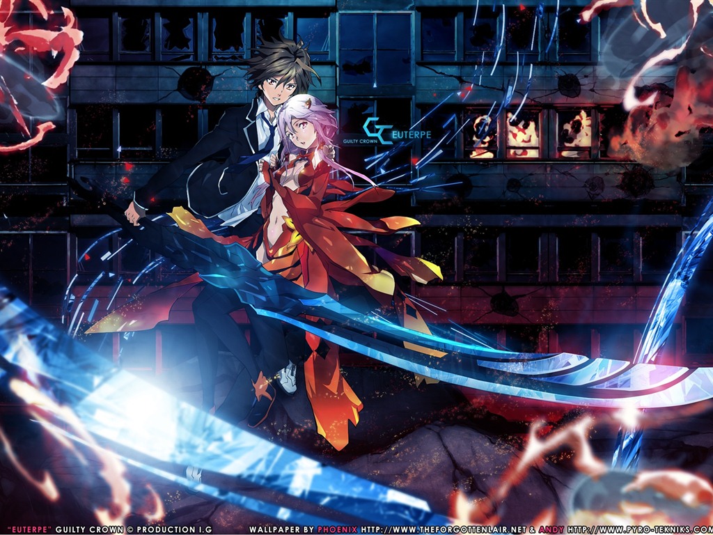 Guilty Crown 罪恶王冠 高清壁纸13 - 1024x768