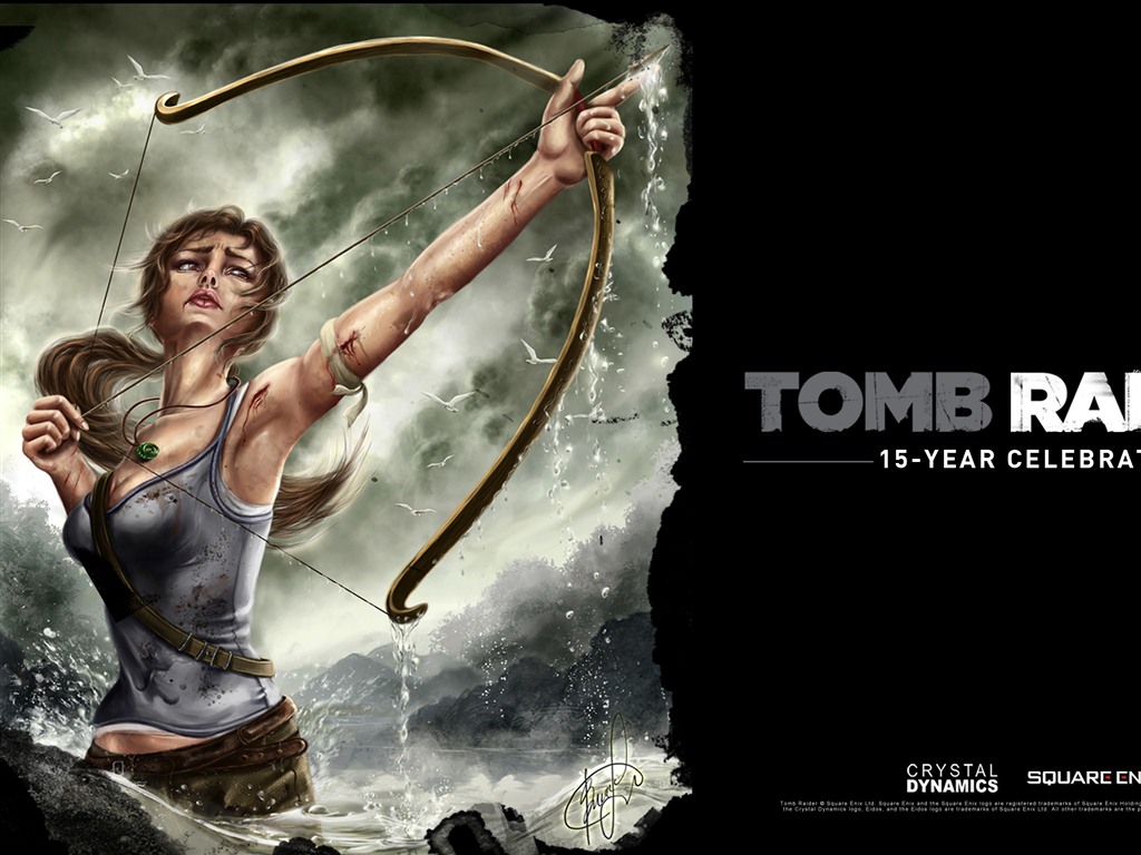 Tomb Raider 15-Year Celebration 古墓丽影15周年纪念版 高清壁纸5 - 1024x768