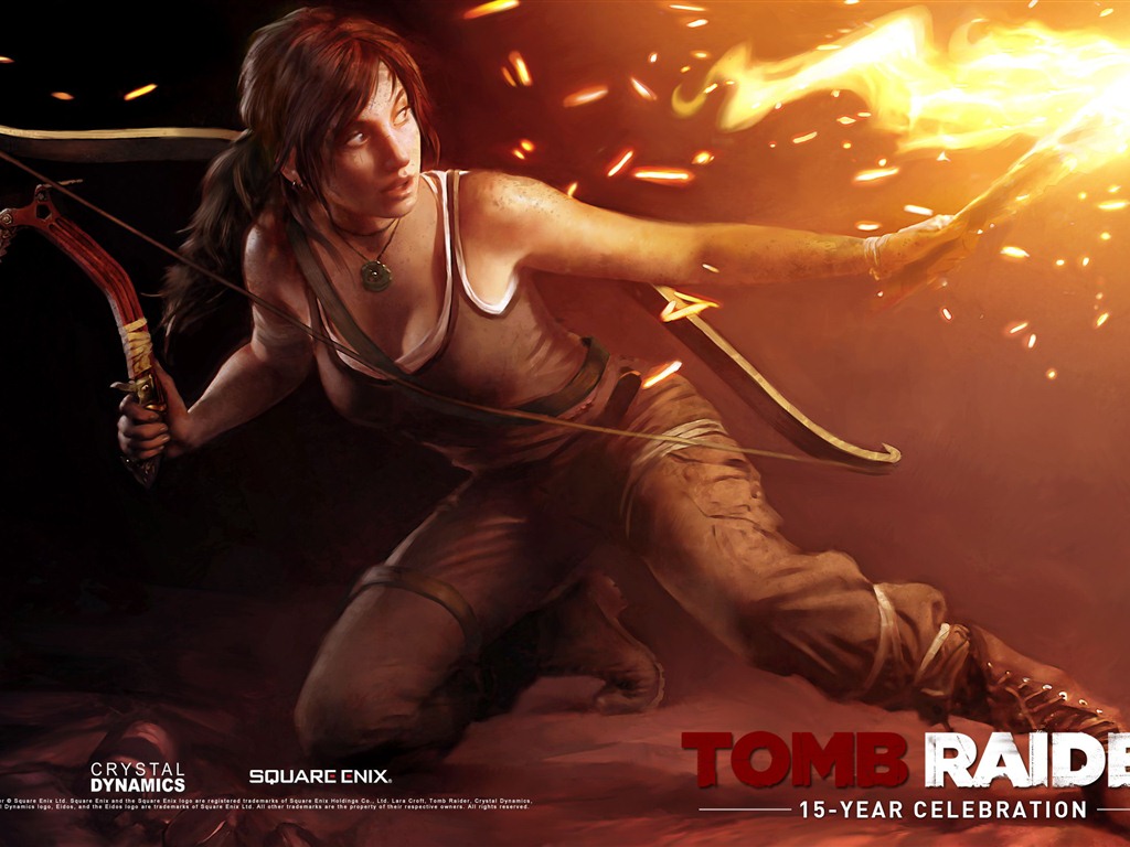 Tomb Raider 15-Year Celebration 古墓丽影15周年纪念版 高清壁纸11 - 1024x768