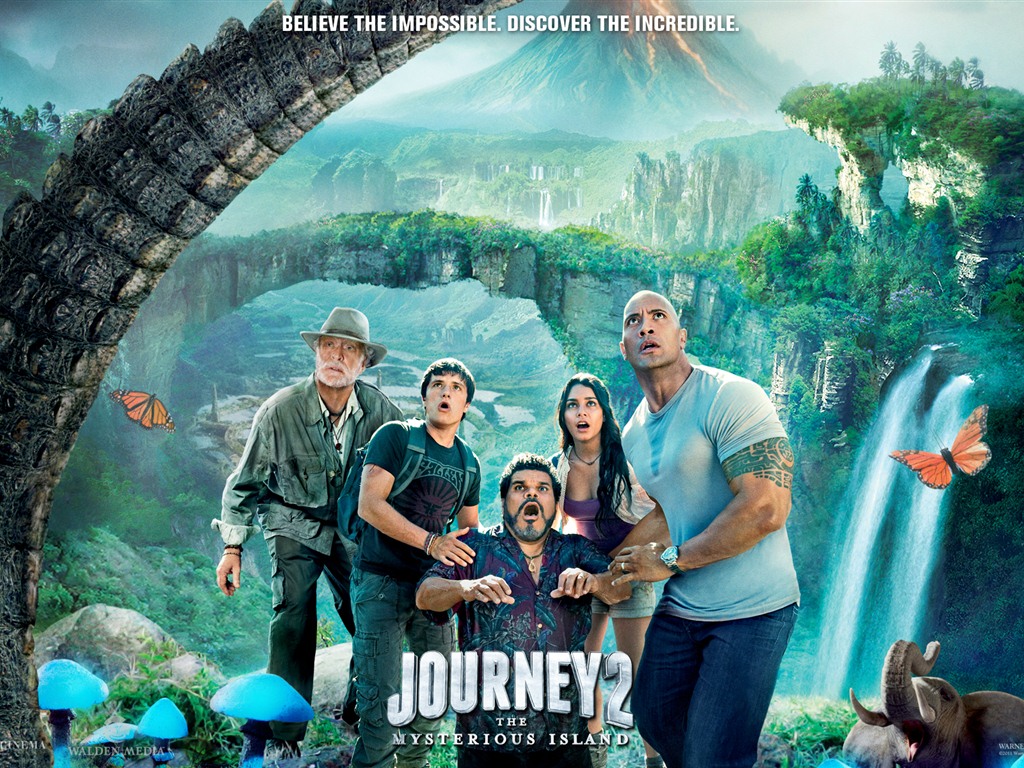 Journey 2: The Mysterious Island fonds d'écran HD #10 - 1024x768
