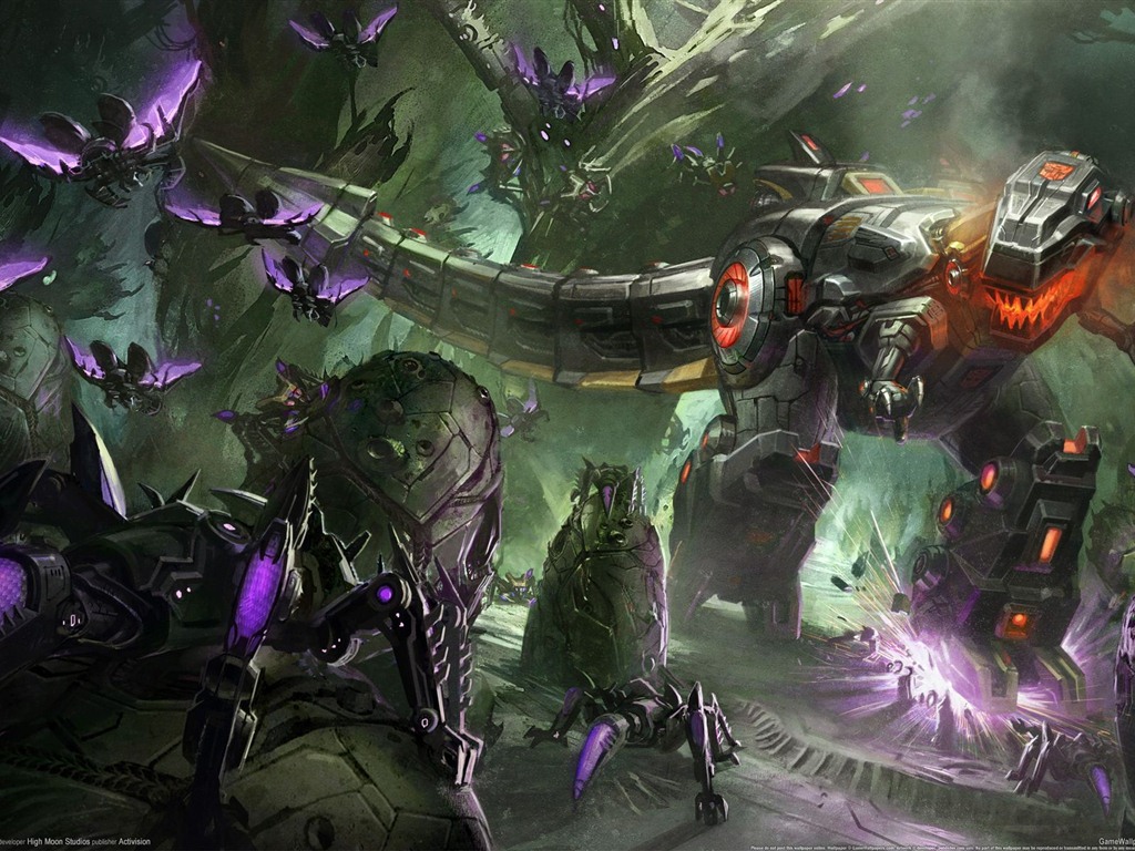 Transformers: Fall of Cybertron 变形金刚：塞伯坦的陨落 高清壁纸3 - 1024x768
