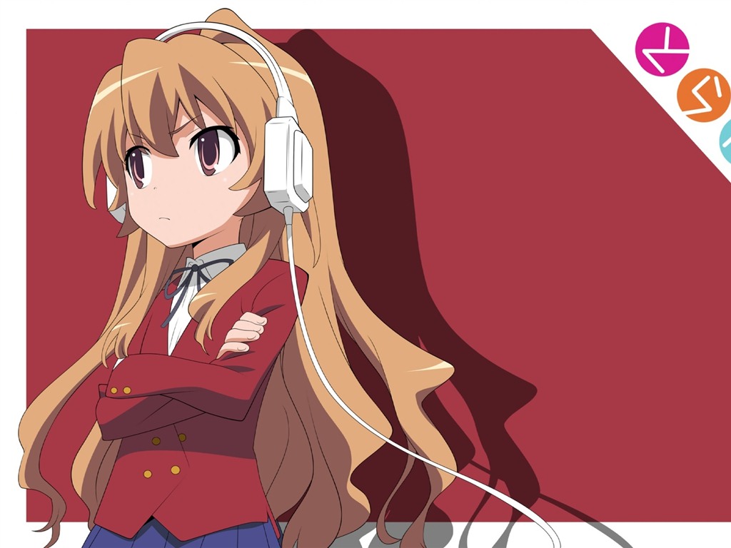 Toradora 龍與虎 高清壁紙 #7 - 1024x768