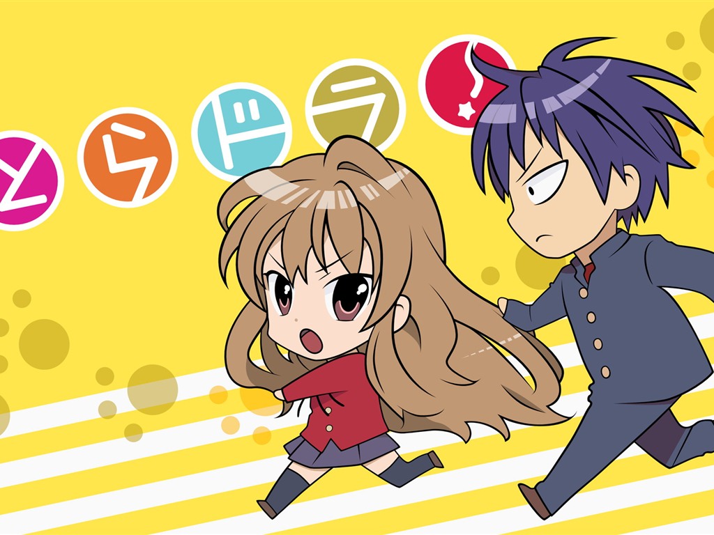 Toradora 龍與虎 高清壁紙 #17 - 1024x768