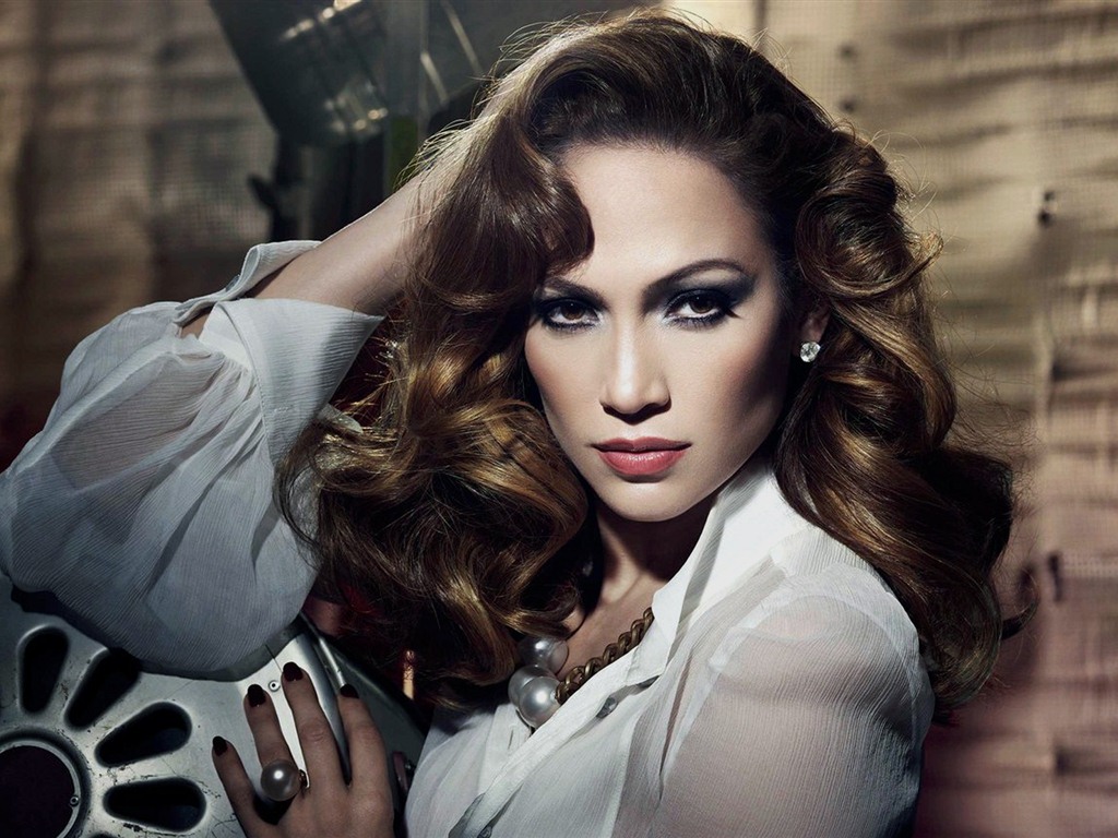 Jennifer Lopez 珍妮弗·洛佩兹 美女壁纸13 - 1024x768