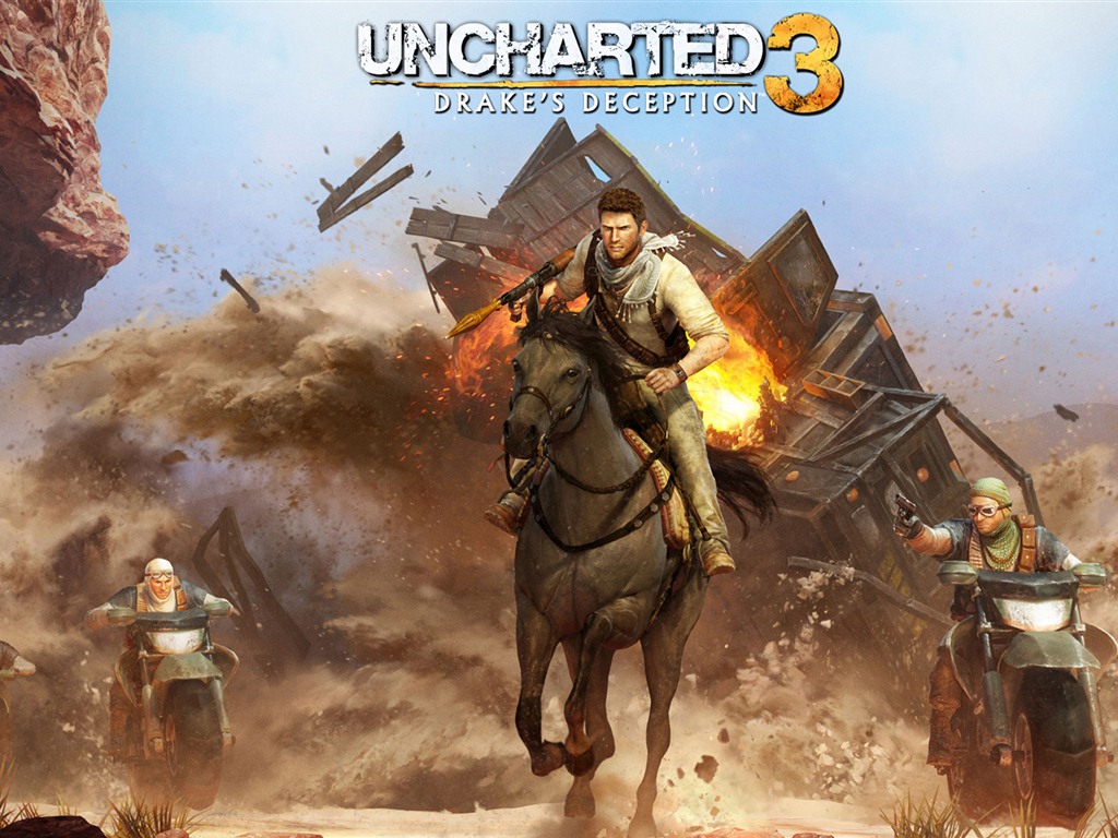 Uncharted 3: Drake Deception HD wallpapers #1 - 1024x768