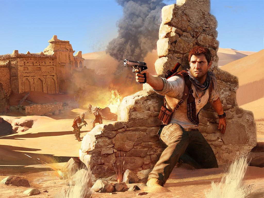 Uncharted 3: Drake Deception HD wallpapers #4 - 1024x768