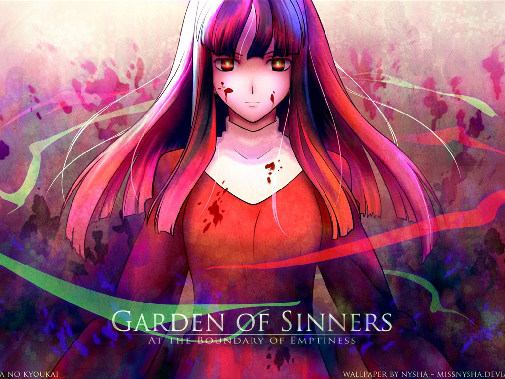 the Garden of sinners 空之境界 高清壁纸1 - 1024x768
