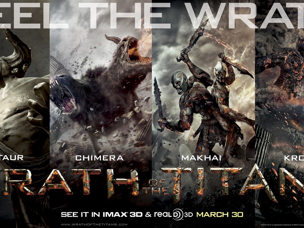 Wrath of the Titans fondos de pantalla de alta definición #11 - 1024x768