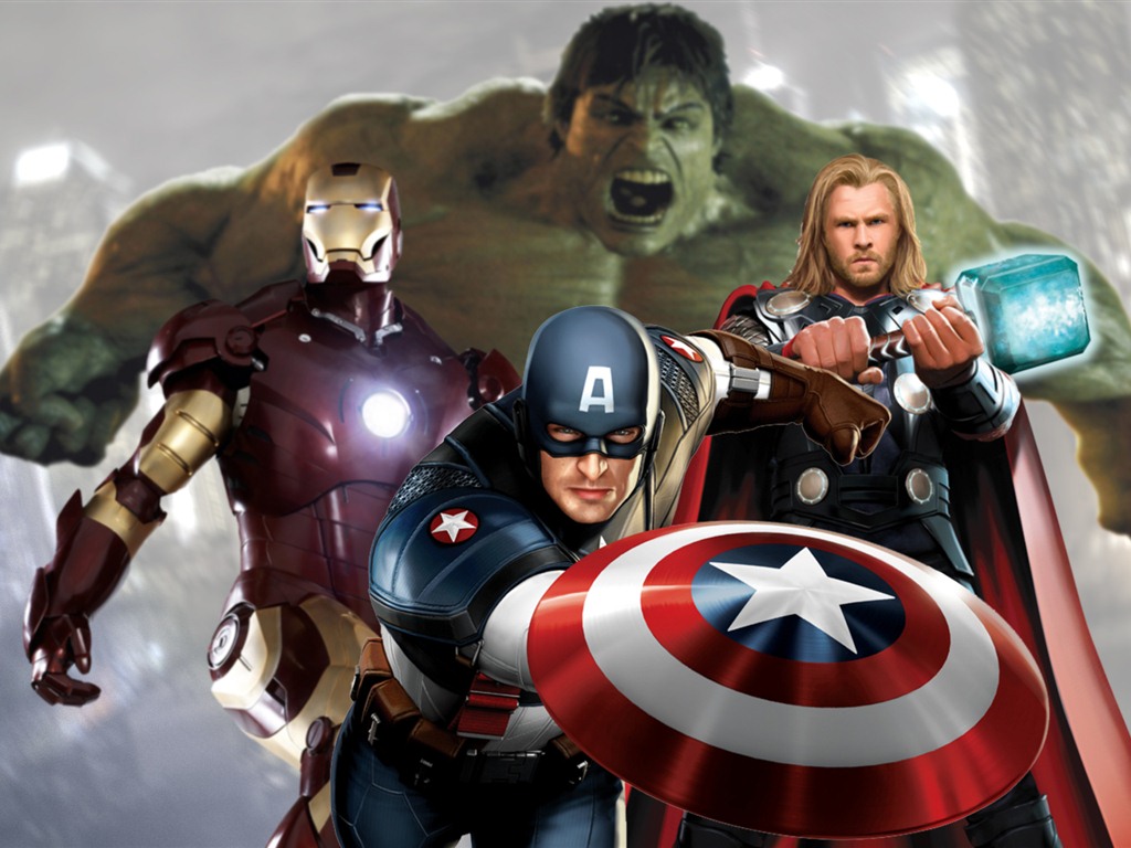 Les fonds d'écran HD 2012 Avengers #2 - 1024x768