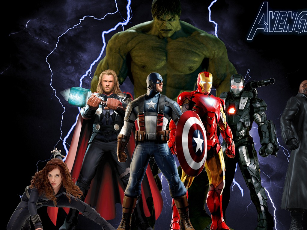 The Avengers 2012 復仇者聯盟2012 高清壁紙 #5 - 1024x768