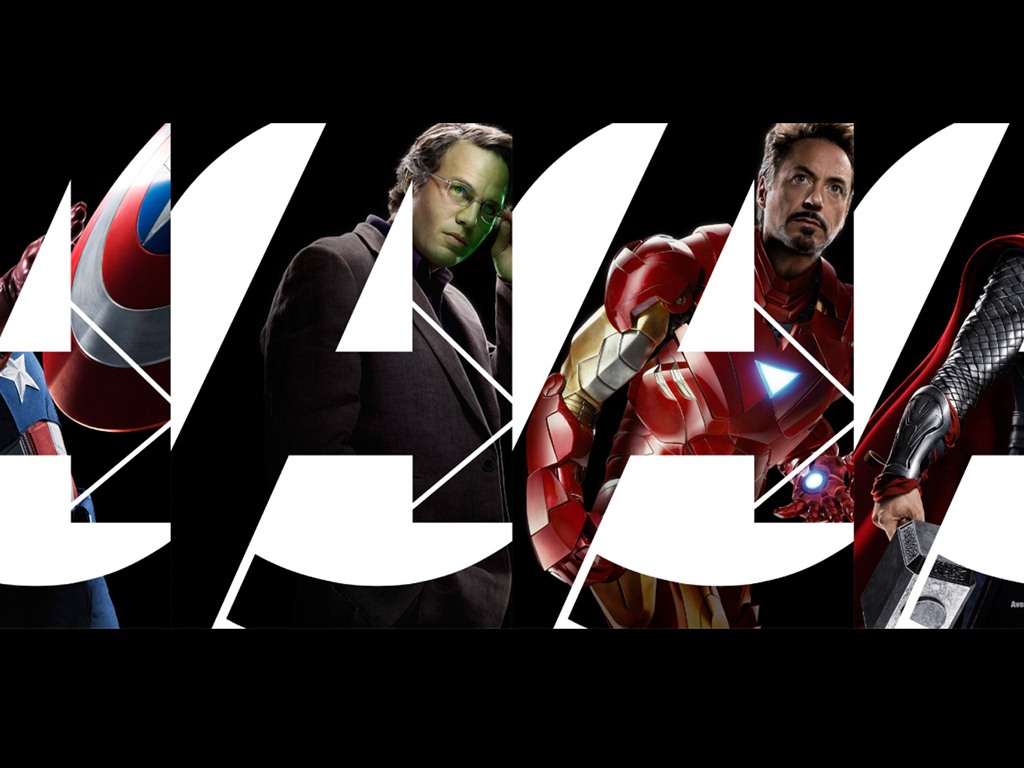 Les fonds d'écran HD 2012 Avengers #9 - 1024x768