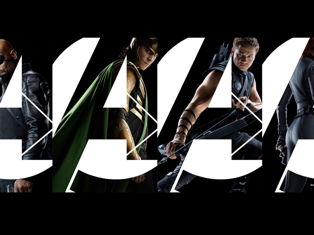Los Vengadores de 2012 fondos de pantalla de alta definición #10 - 1024x768
