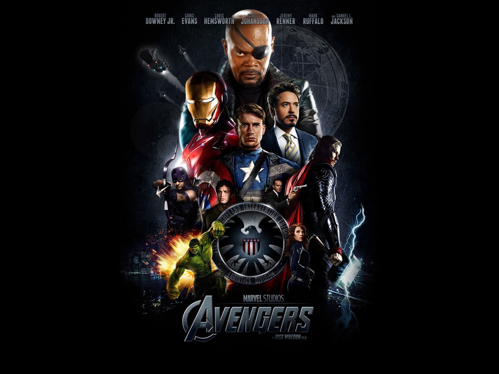 The Avengers 2012 復仇者聯盟2012 高清壁紙 #16 - 1024x768