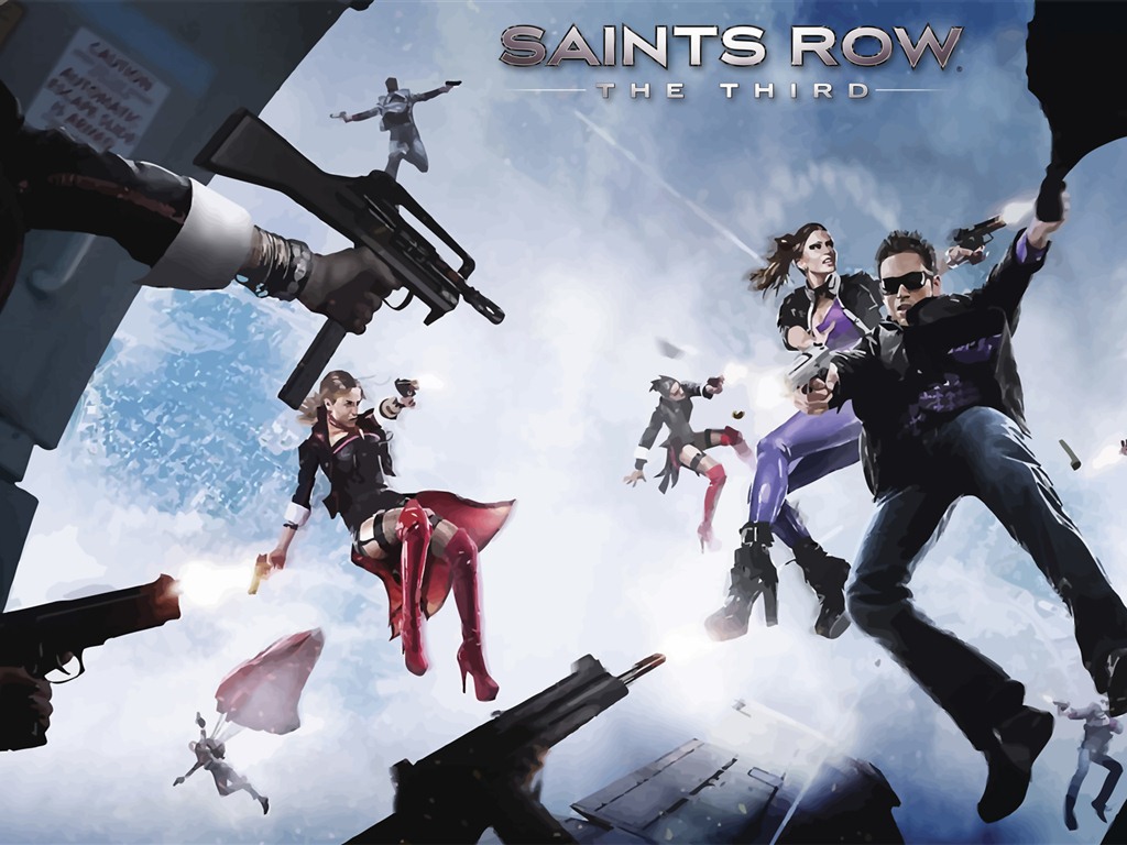 Saints Row: Třetí HD tapety na plochu #1 - 1024x768