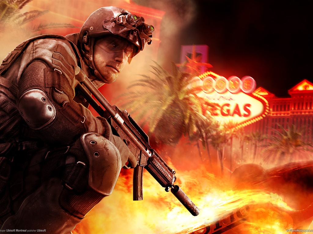Tom Clancy 's Rainbow Six: Vegas HD wallpapers #1 - 1024x768