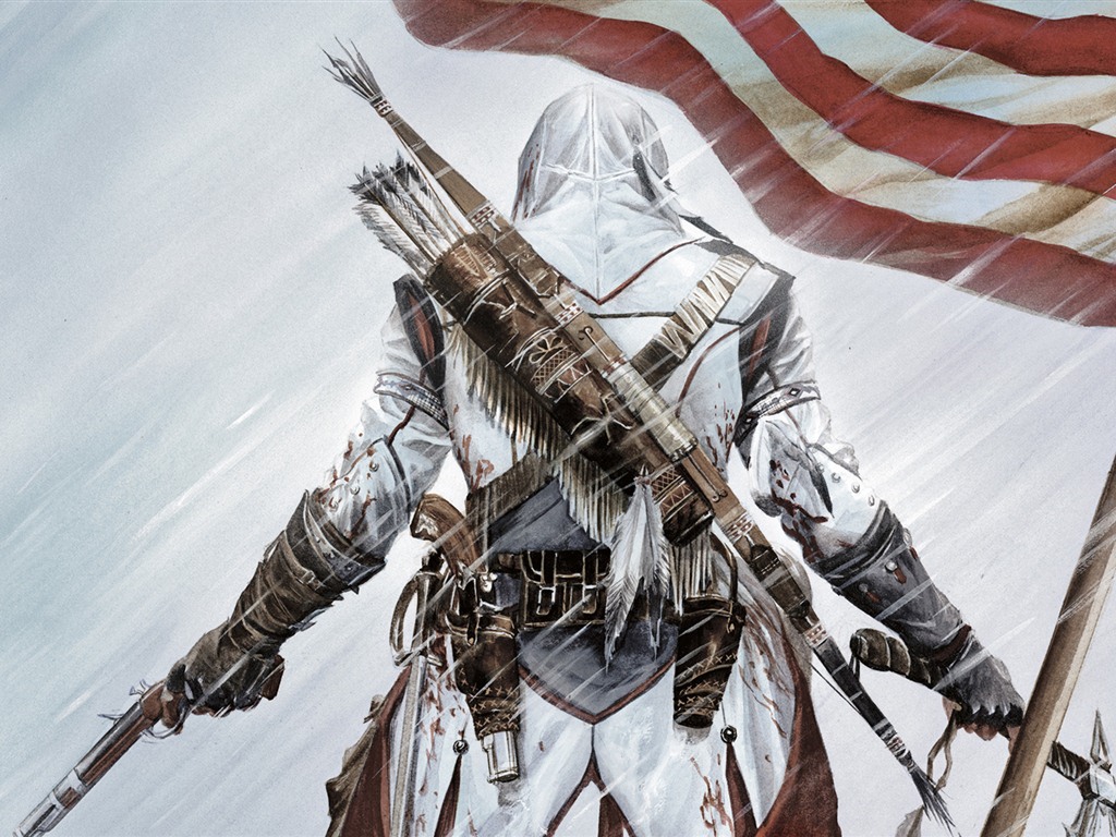Assassin 's Creed 3 fonds d'écran HD #5 - 1024x768