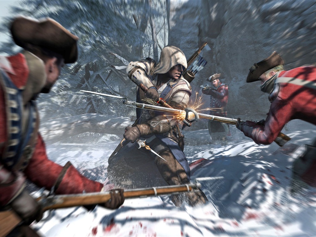 Assassin 's Creed 3 fonds d'écran HD #8 - 1024x768