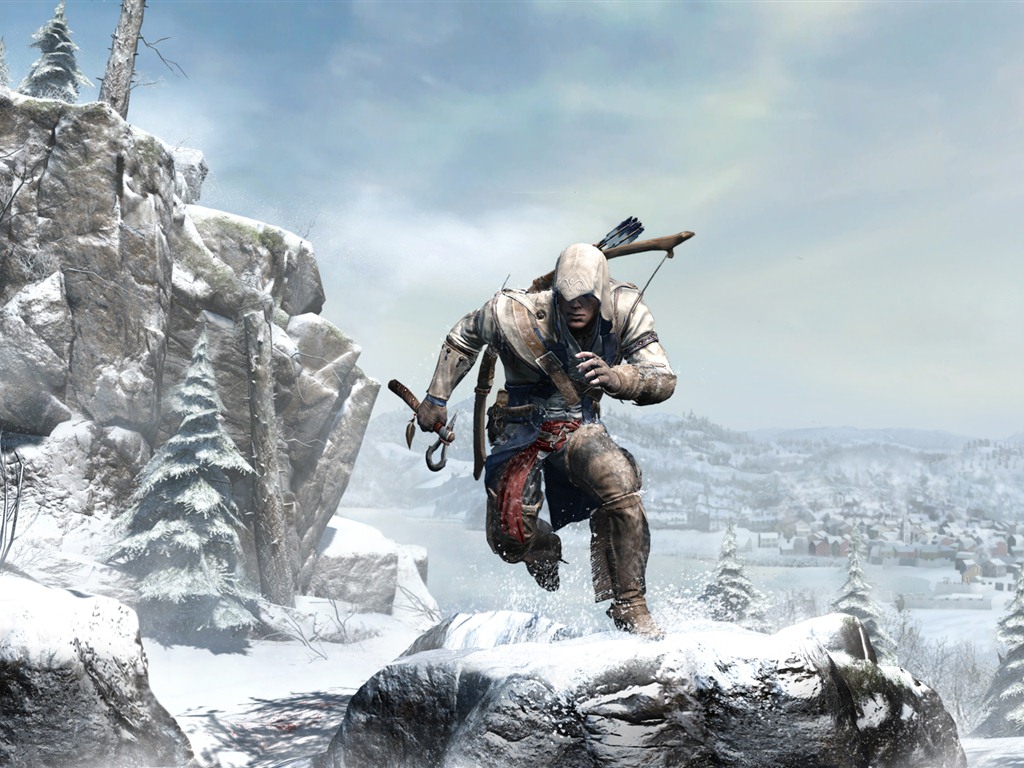 Assassin 's Creed 3 fonds d'écran HD #9 - 1024x768