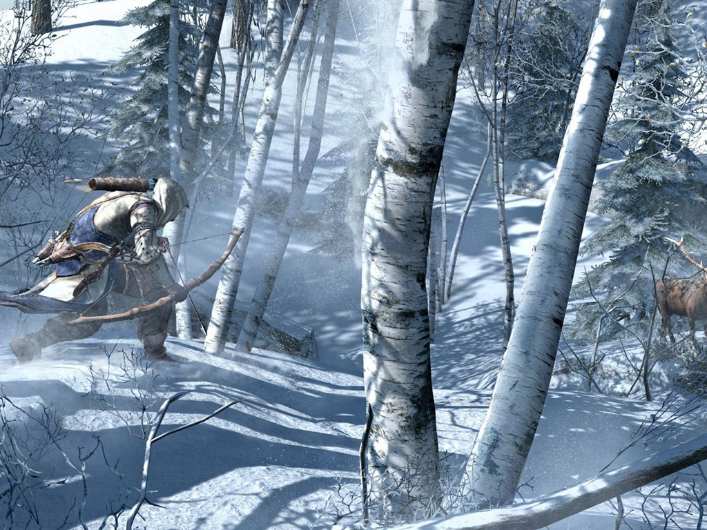 Assassin 's Creed 3 fonds d'écran HD #10 - 1024x768