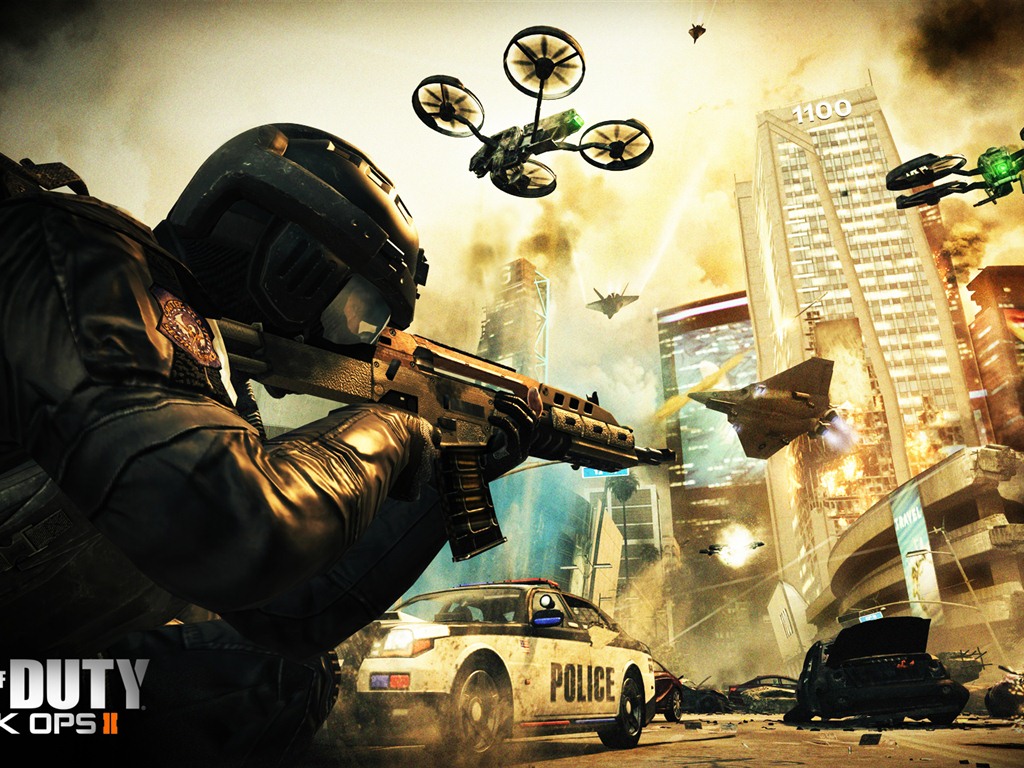 Call of Duty: Black Ops 2 fonds d'écran HD #1 - 1024x768