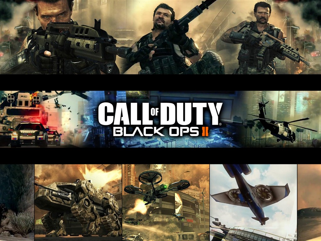 Зов Duty: Black Ops 2 HD обои #2 - 1024x768