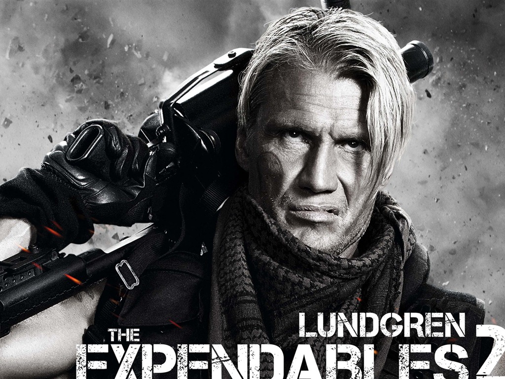 2012 Les 2 fonds d'écran HD Expendables #3 - 1024x768