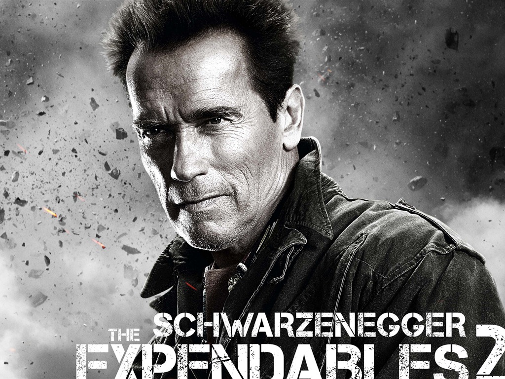 2012 Expendables 2 HD tapety na plochu #4 - 1024x768