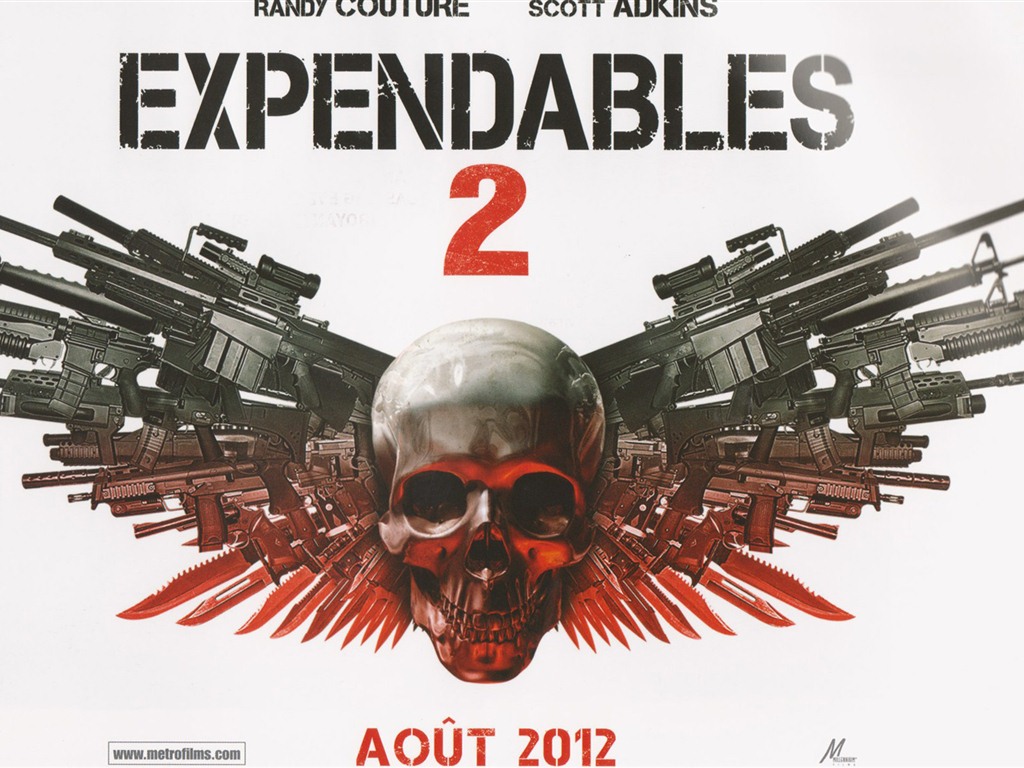 2012 The Expendables 2 敢死隊2 高清壁紙 #14 - 1024x768