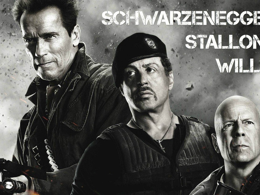 2012 Expendables 2 HD tapety na plochu #15 - 1024x768
