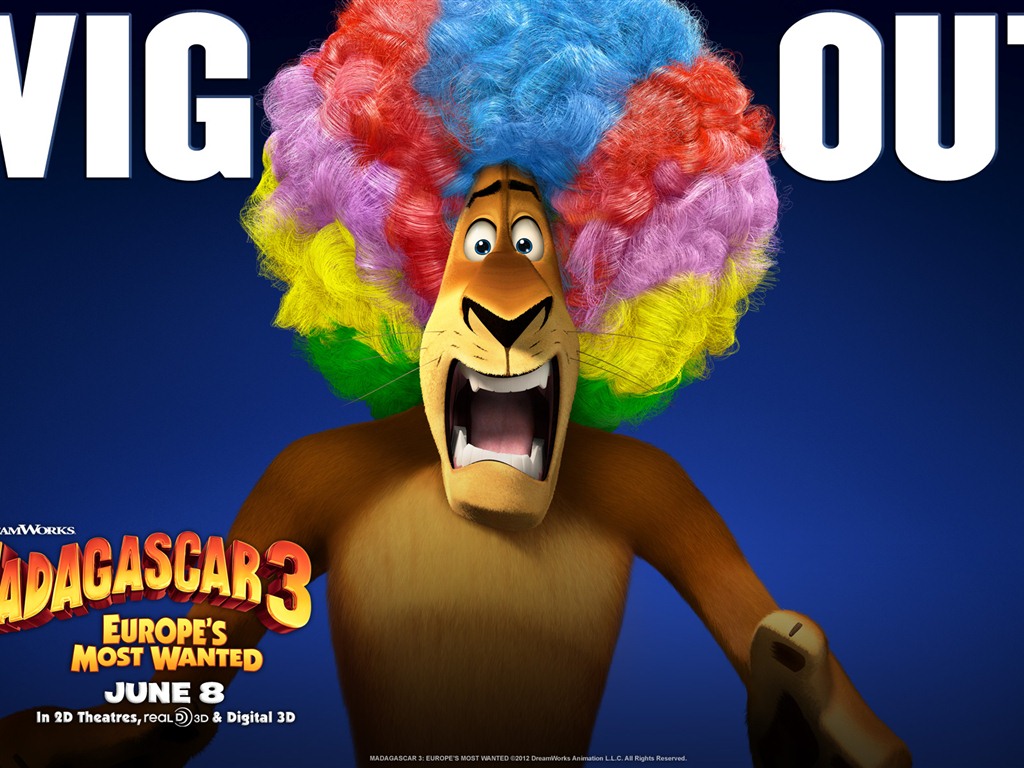 Madagascar 3: Europe's Most Wanted HD wallpapers #11 - 1024x768