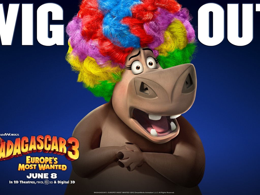 Madagascar 3: Europe's Most Wanted HD wallpapers #12 - 1024x768