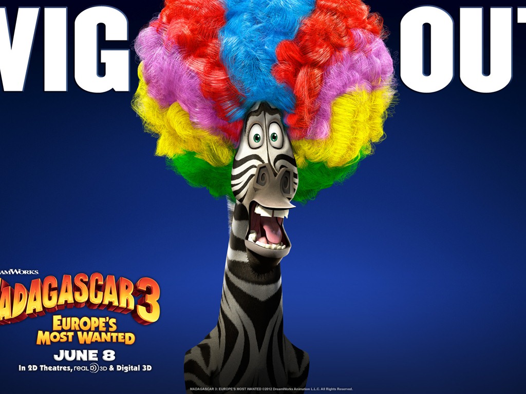 Madagascar 3: Europe's Most Wanted HD wallpapers #13 - 1024x768