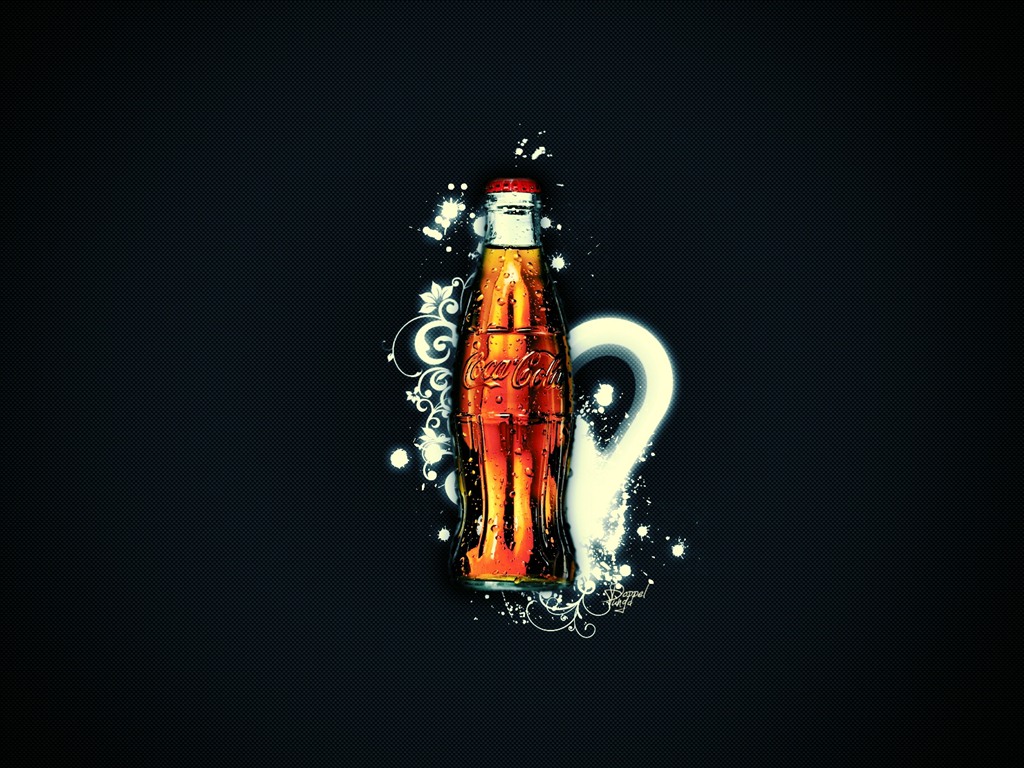 Coca-Cola 可口可乐精美广告壁纸4 - 1024x768