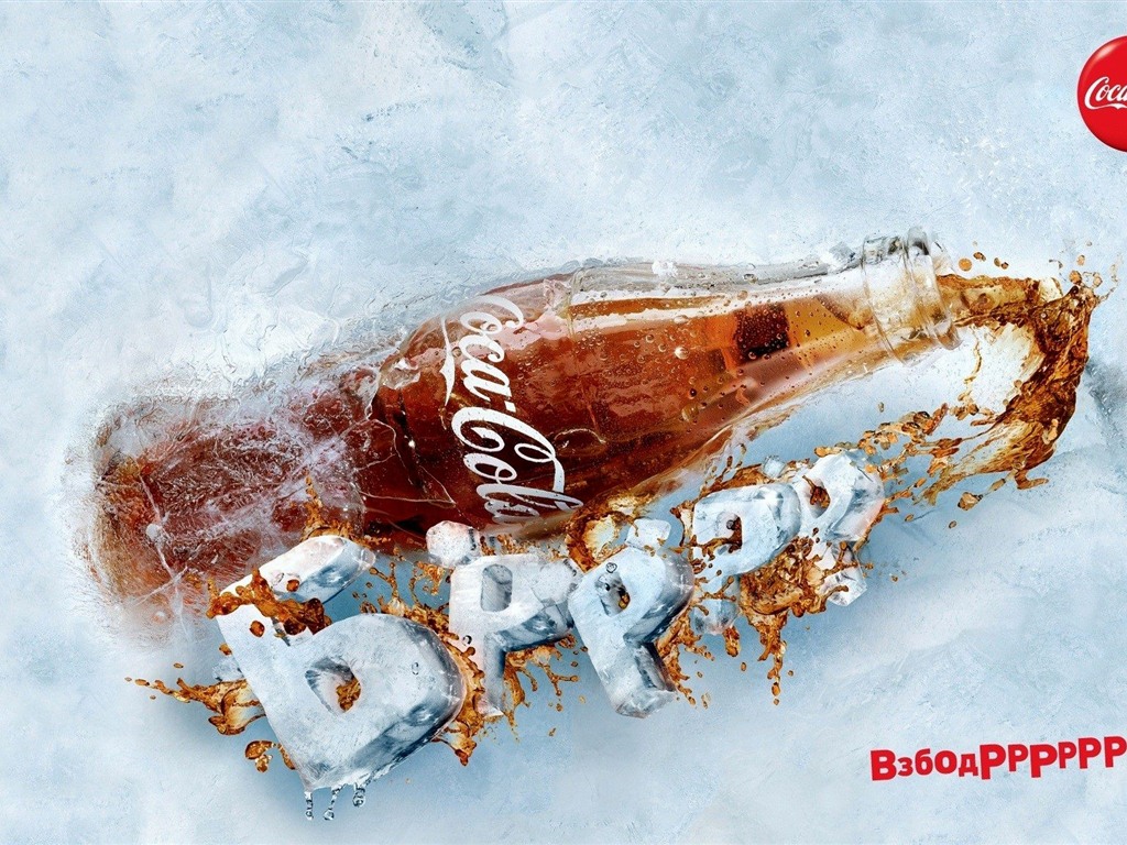 Coca-Cola krásná reklama tapety #8 - 1024x768