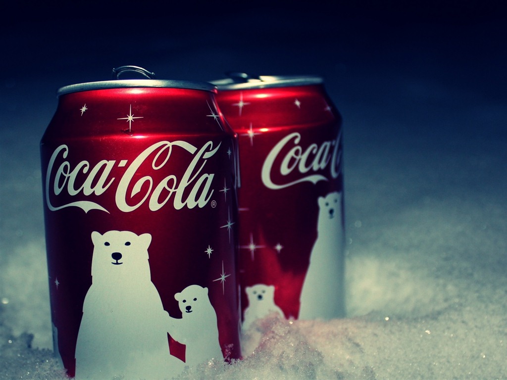 Coca-Cola красивыми обоями объявление #30 - 1024x768