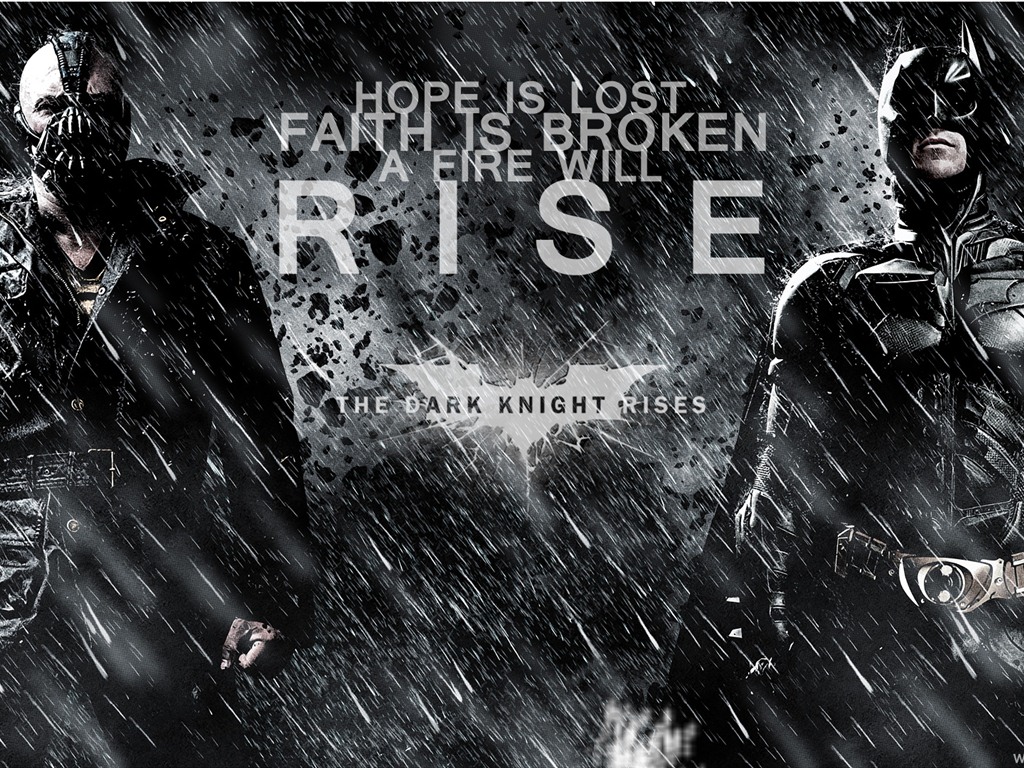 The Dark Knight Rises 2012 fondos de pantalla de alta definición #5 - 1024x768
