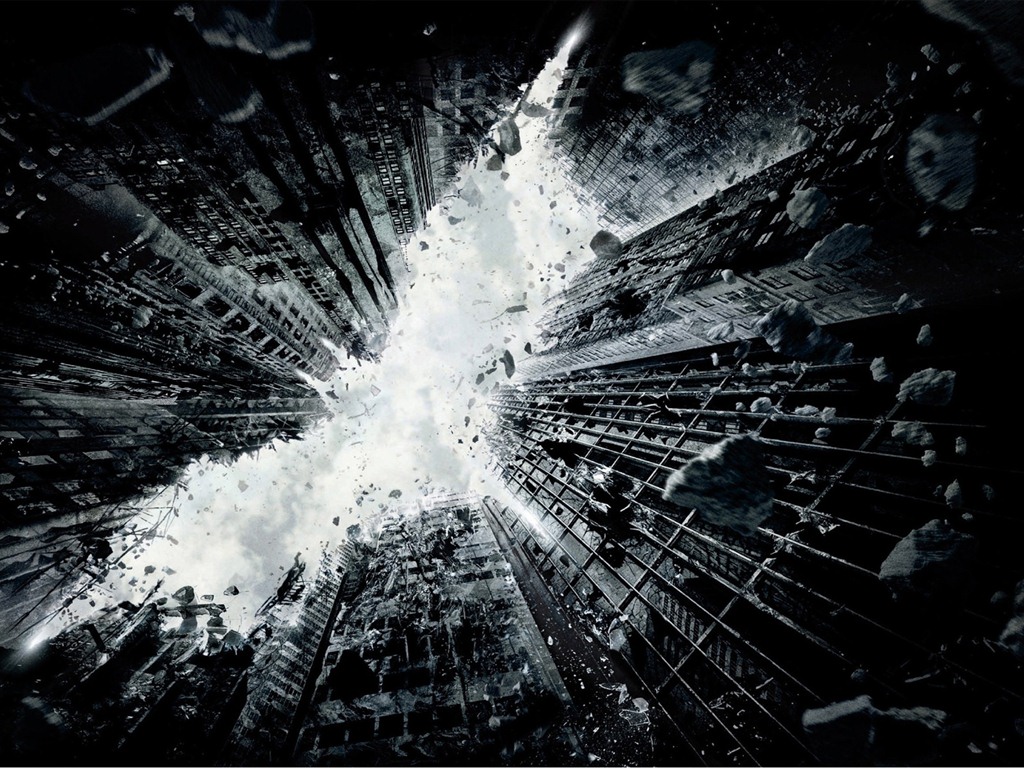 The Dark Knight восходит 2012 HD обои #6 - 1024x768
