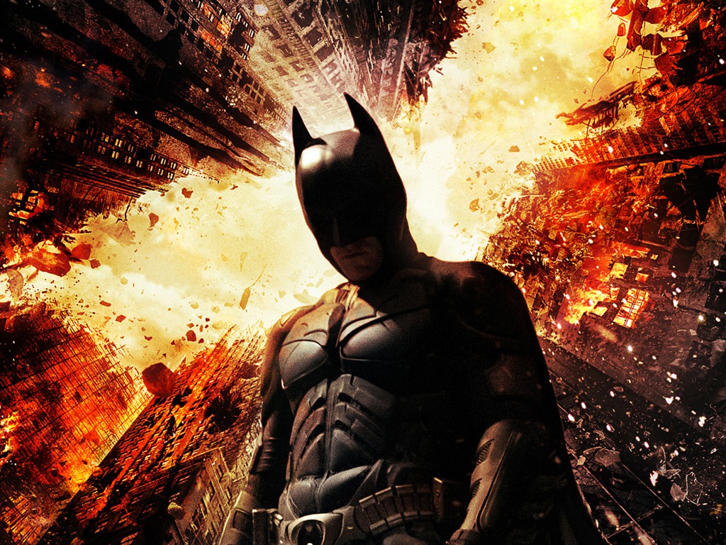 The Dark Knight Rises 蝙蝠侠：黑暗骑士崛起 高清壁纸10 - 1024x768