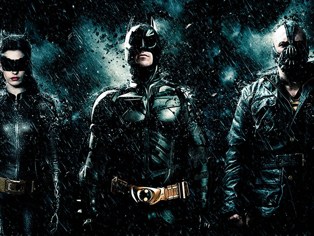 The Dark Knight восходит 2012 HD обои #11 - 1024x768