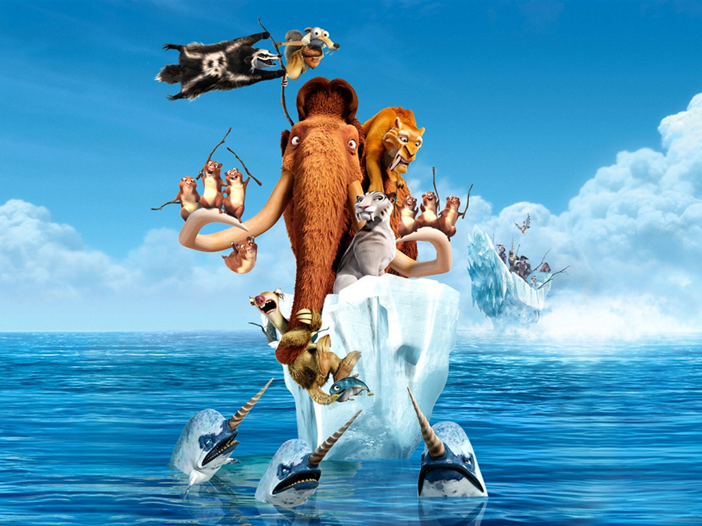 Ice Age 4: Continental Drift HD wallpapers #5 - 1024x768