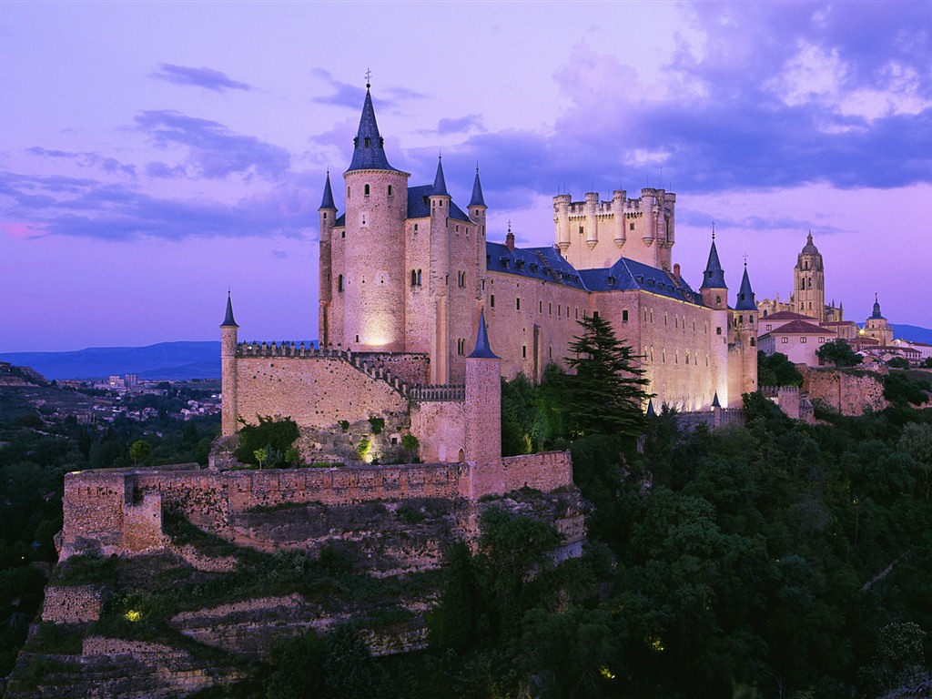 Windows 7 壁紙：歐洲的城堡 #1 - 1024x768