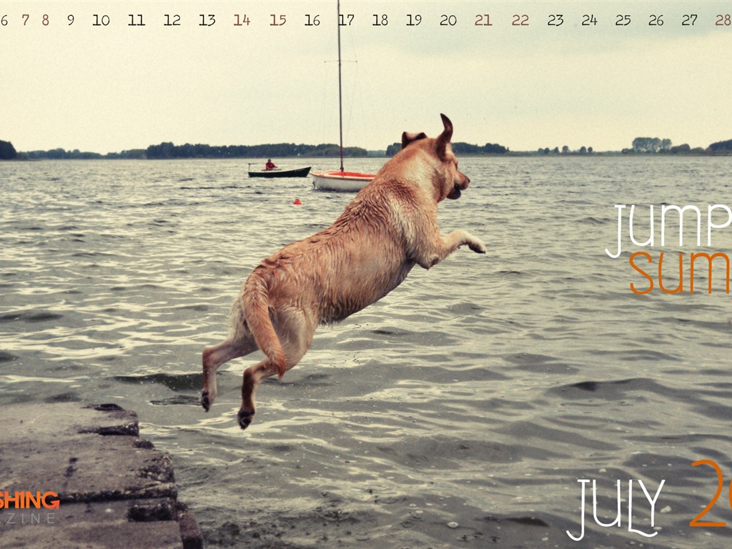De julio de 2012 del calendario Fondos de pantalla (1) #20 - 1024x768
