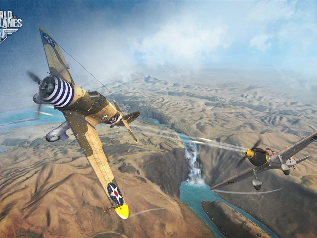 World of Warplanes game wallpapers #2 - 1024x768