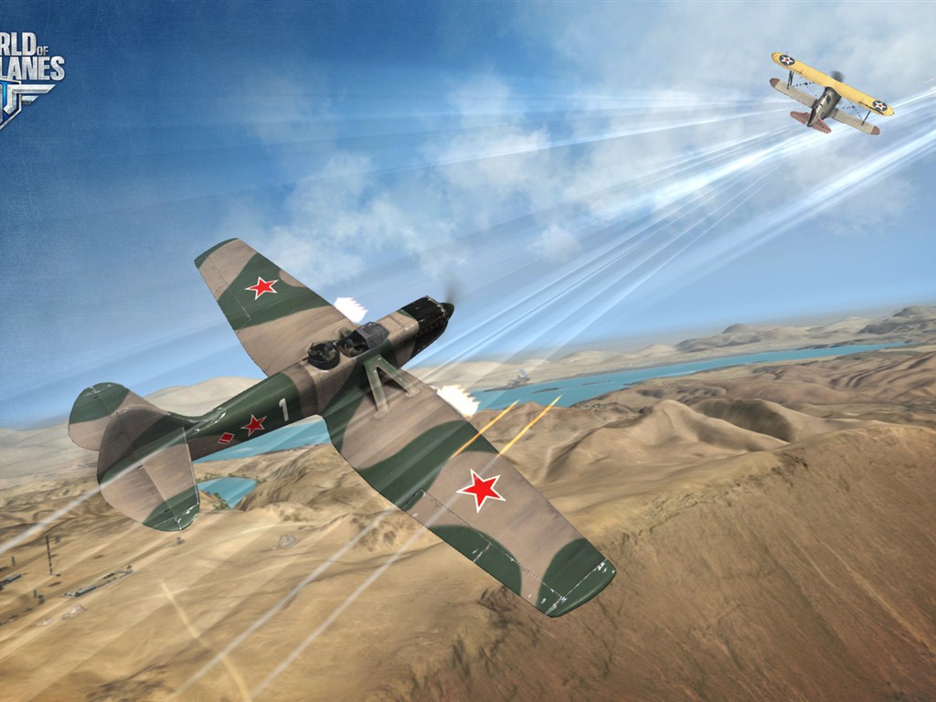 Mondiale d'avions de guerre fonds d'écran de jeu #14 - 1024x768