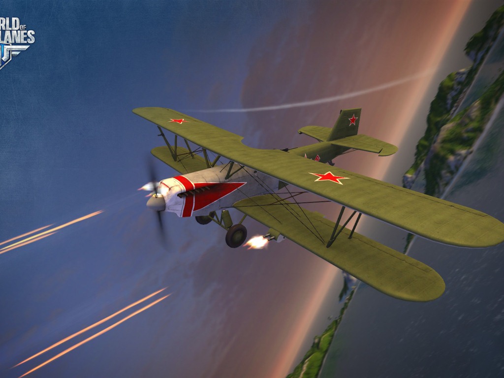 Mondiale d'avions de guerre fonds d'écran de jeu #17 - 1024x768