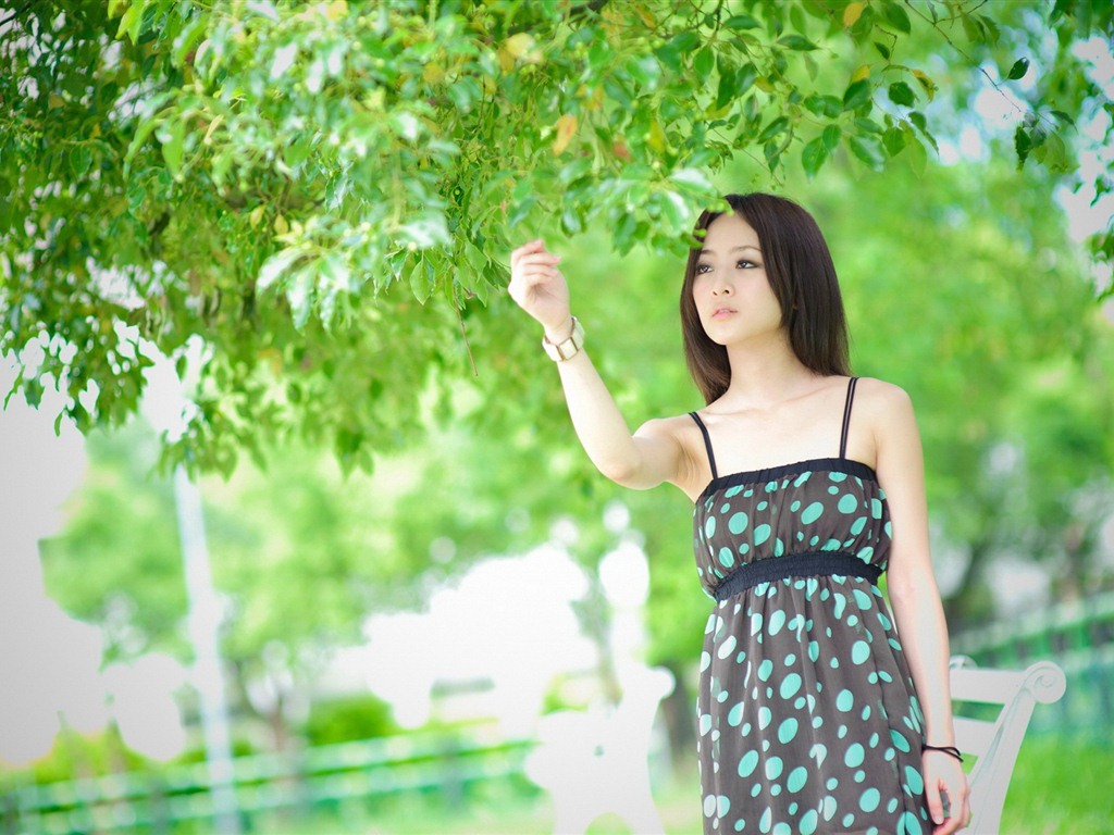대만 과일 소녀 아름다운 월페이퍼 (11) #10 - 1024x768